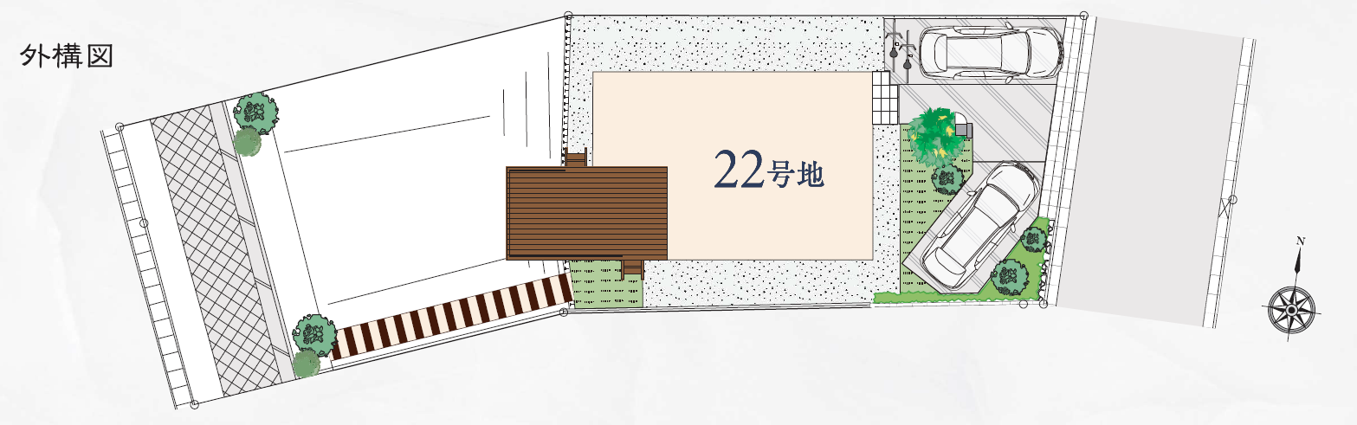 No.22外構図